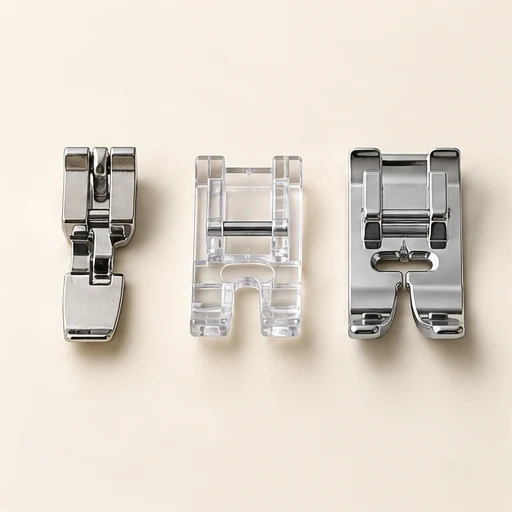 Snap-on foot trio